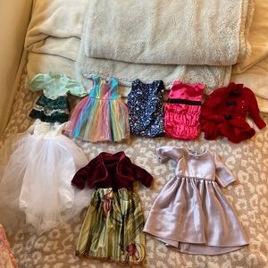 American girl doll dresses